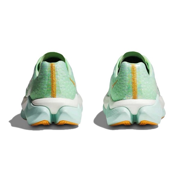 Hoka Women's Mach X -Regular Width | Lime Glow/Sunlit Ocean | Size 8 - Picture 3 of 8